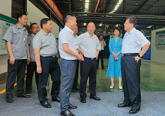 湖南省委常委、統(tǒng)戰(zhàn)部部長隋忠誠到企調(diào)研